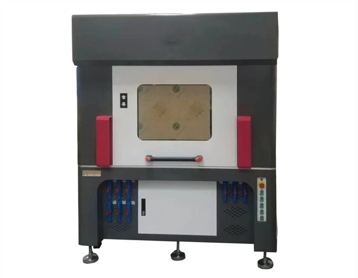 wide area fiber laser
