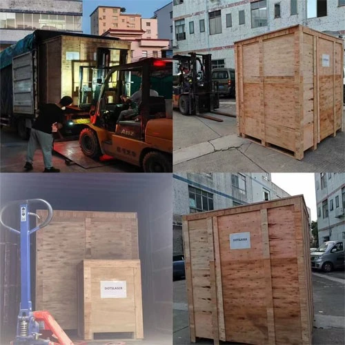 Dotslaser's laser machine shipment
