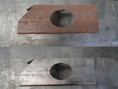 Laser cleaning metal contrast Laser cleaning metal contrast